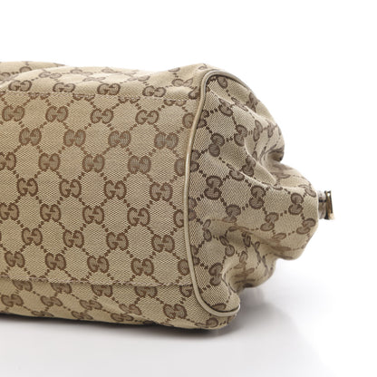 Gucci Monogram Medium Sukey Boston Champagne 10 of 13