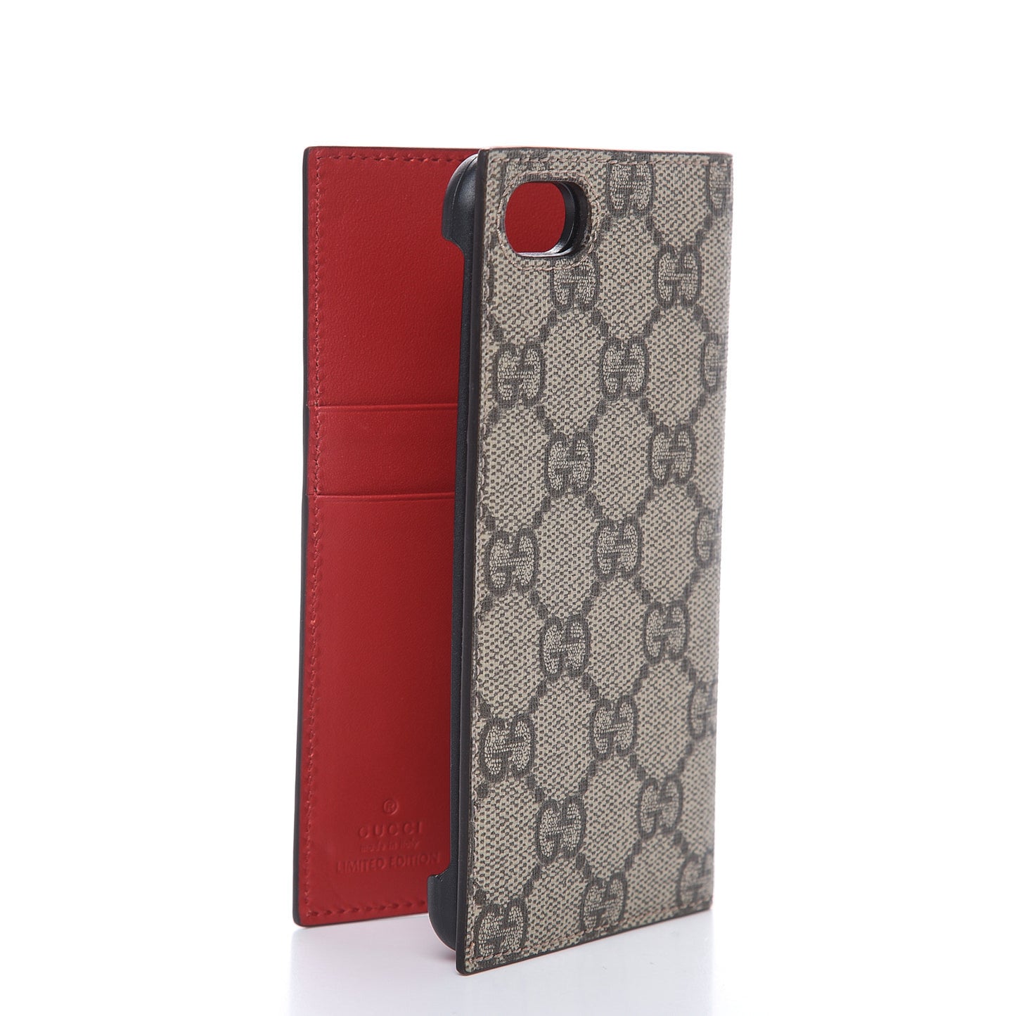 GG Supreme Monogram Bosco iPhone 7/8 Case Red