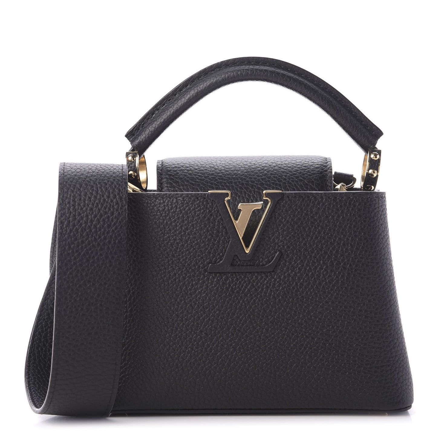 Taurillon Mini Capucines Black