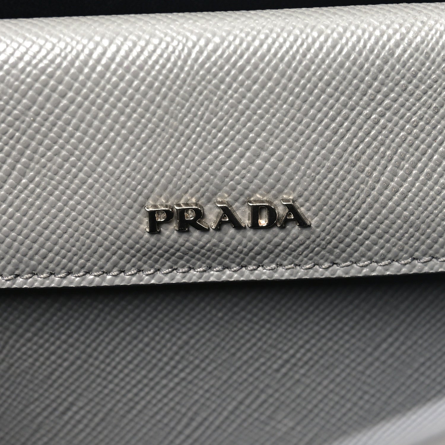 Prada Saffiano Cuir Small Double Bag Marmo 1738546 – FASHIONPHILE