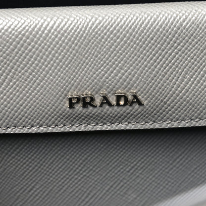 Prada Saffiano Cuir Small Double Bag Marmo 6 of 10