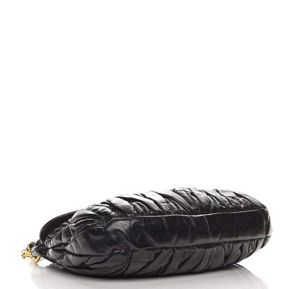 Miu Miu Nappa Matelasse Coffer Hobo Black 5 of 9