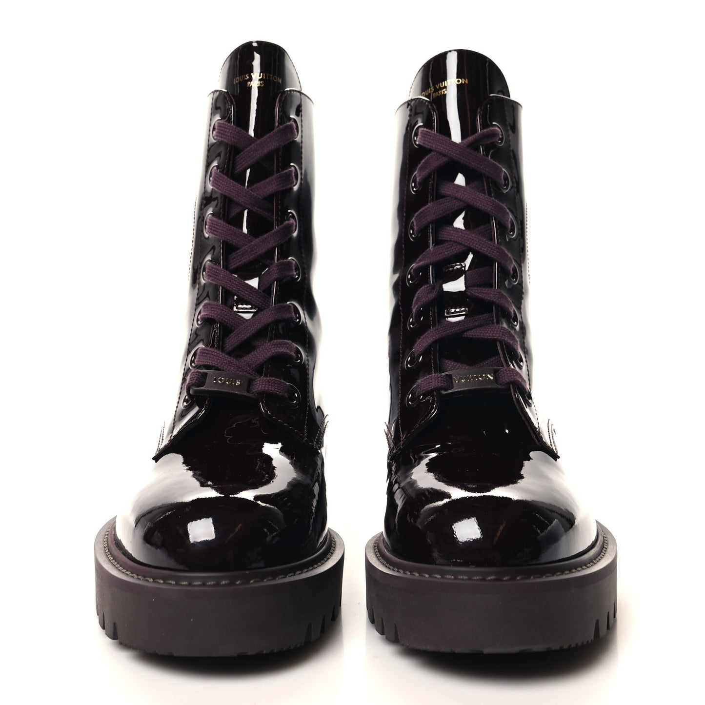 Patent Territory Ranger Boots 37.5 Bordeaux