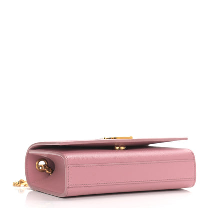 Saint Laurent Grain De Poudre Small Classic Monogram Kate Satchel Old Rose 3 of 8