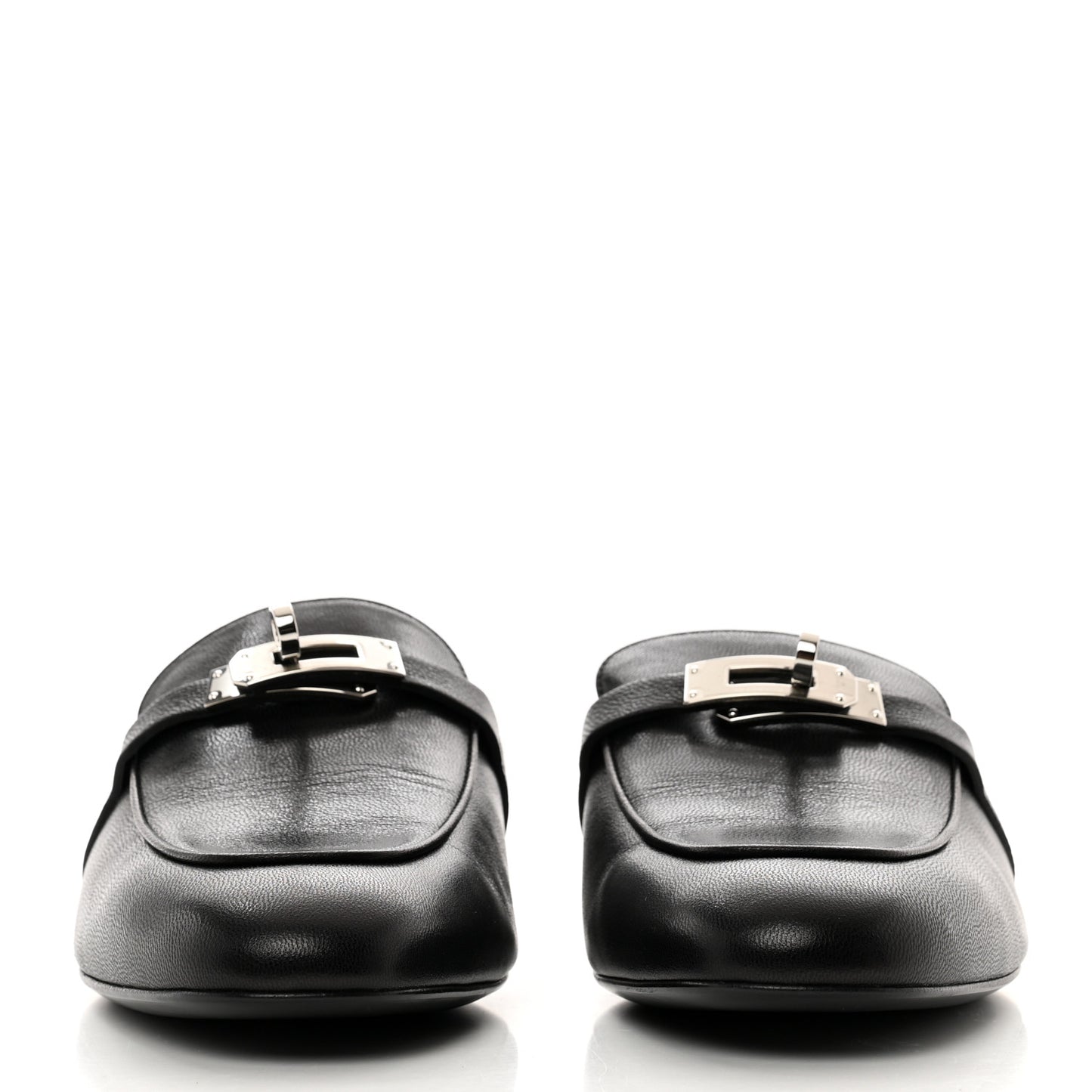 Goatskin Oz Mules 40 Black