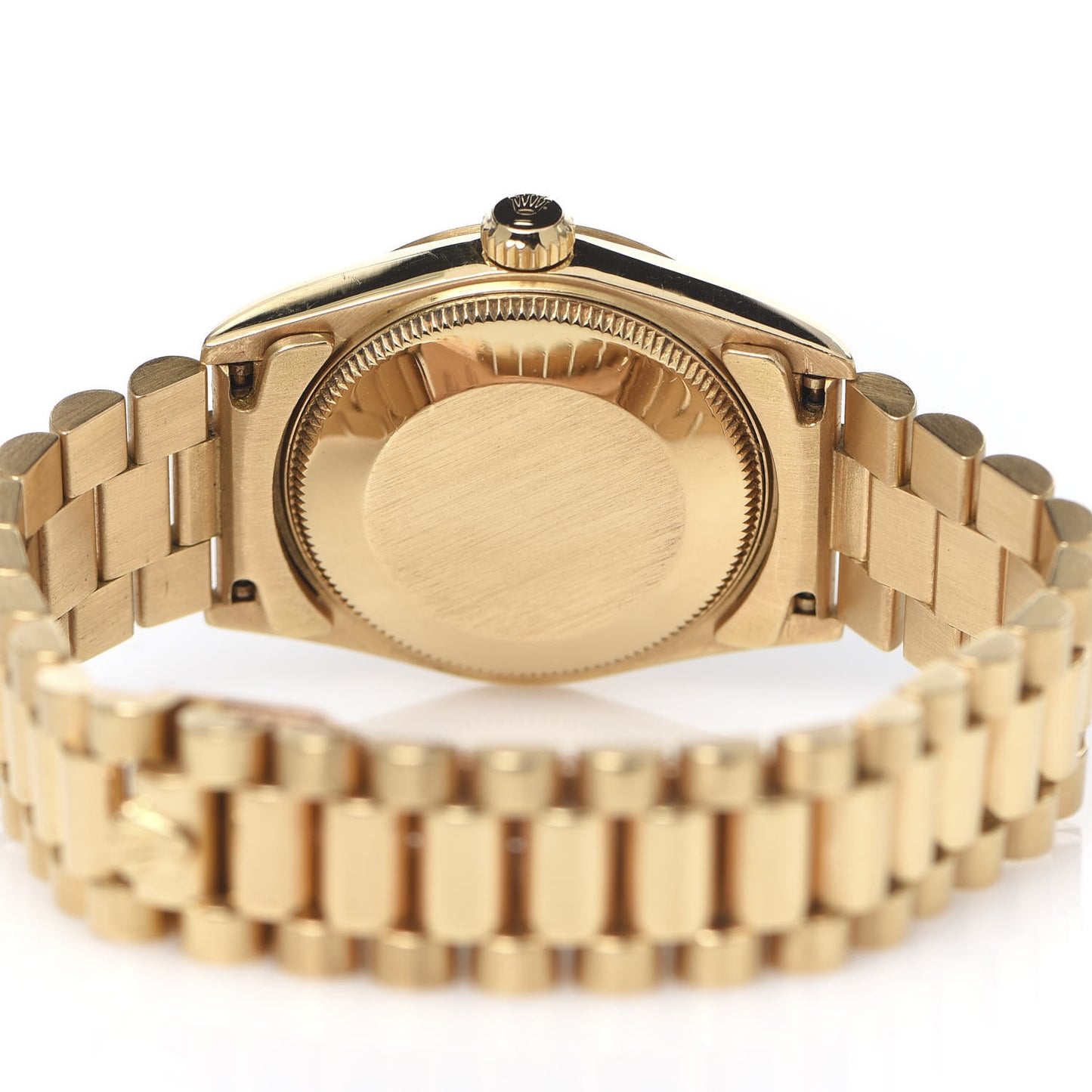 18K Yellow Gold Diamond 31mm Oyster Perpetual Datejust President Watch Champagne 68278