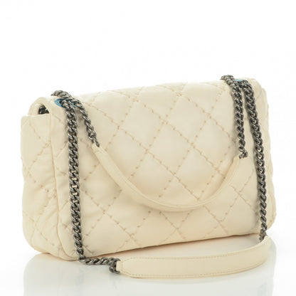 Chanel Calfskin Ultimate Stitch Flap White 3 of 7