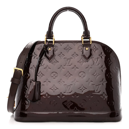 Louis Vuitton Vernis Alma PM Amarante 1 of 10