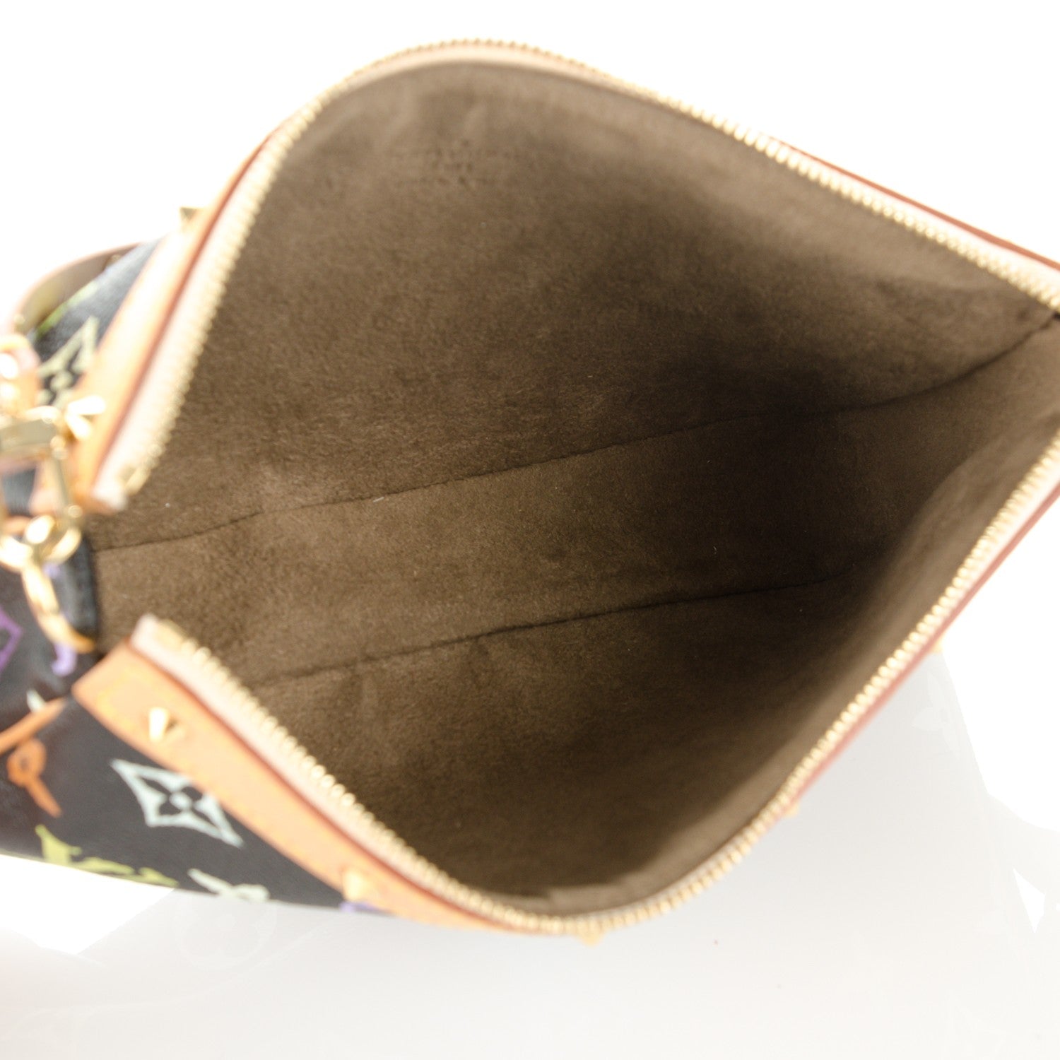 Louis Vuitton Monogram Multicolor Pochette Accessories Black 5 of 8