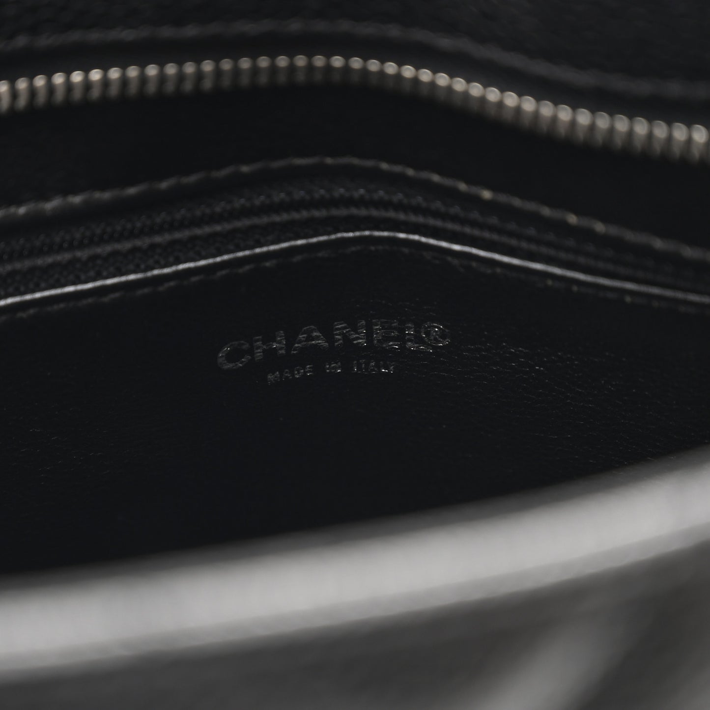 Caviar Quilted Medallion Tote Black