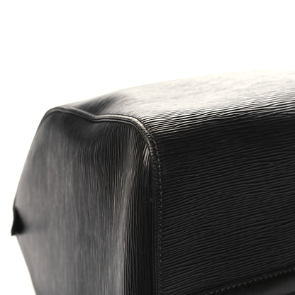 Louis Vuitton Epi Keepall 55 Black 10 of 11