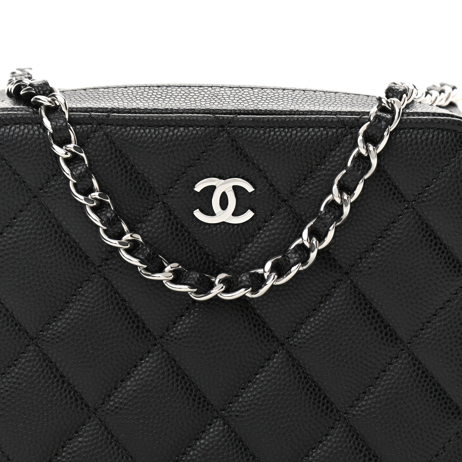 Chanel Caviar Quilted Camera Bag Black 8 of 12