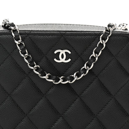 Chanel Caviar Quilted Camera Bag Black 8 of 12