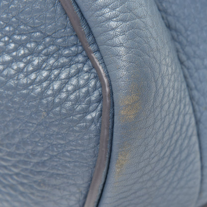 Alexander Wang Pebbled Lambskin Rockie Blue Pale Gold Hardware 15 of 24