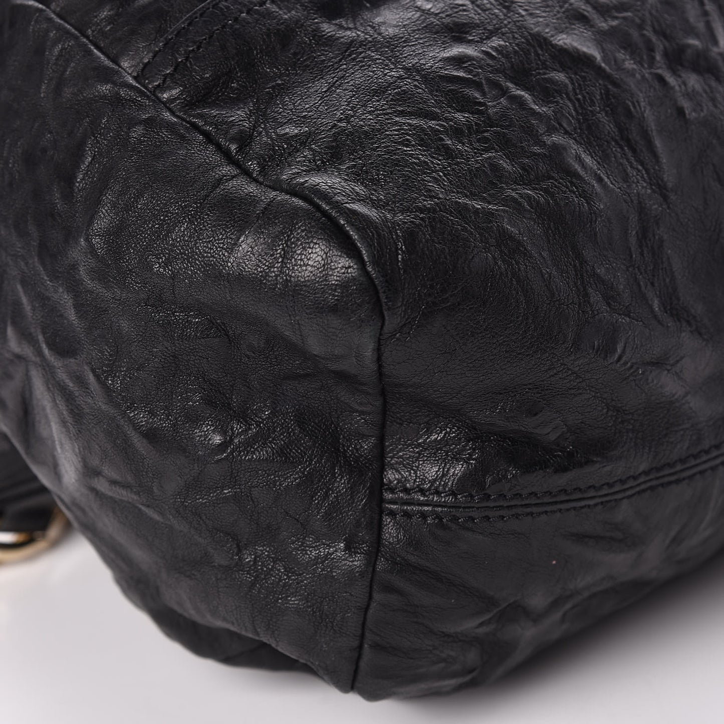 Tumbled Sheepskin Large Pandora Black