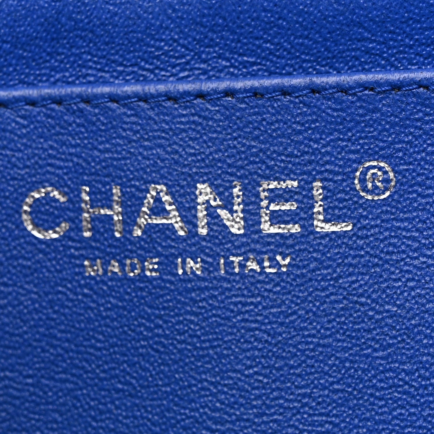 Chanel Lambskin Quilted Jumbo Single Flap Blue 6 of 17