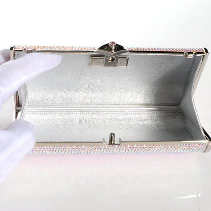 Judith Leiber Crystal Degrade Minaudiere Clutch Pink 7 of 7
