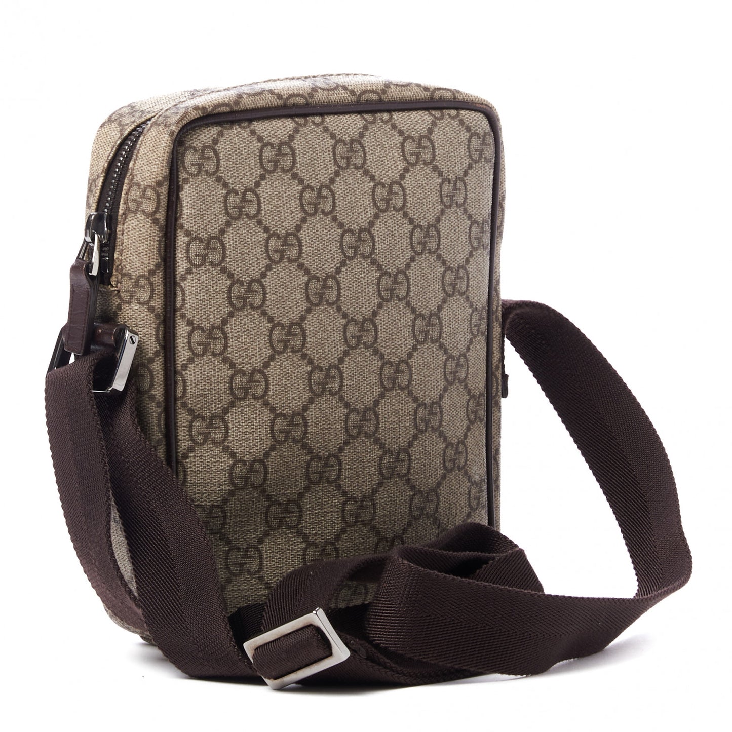 GG Plus Monogram Messenger Bag Ebony