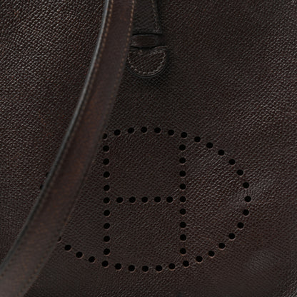 Hermes Epsom Evelyne TPM Chocolate 10 of 10