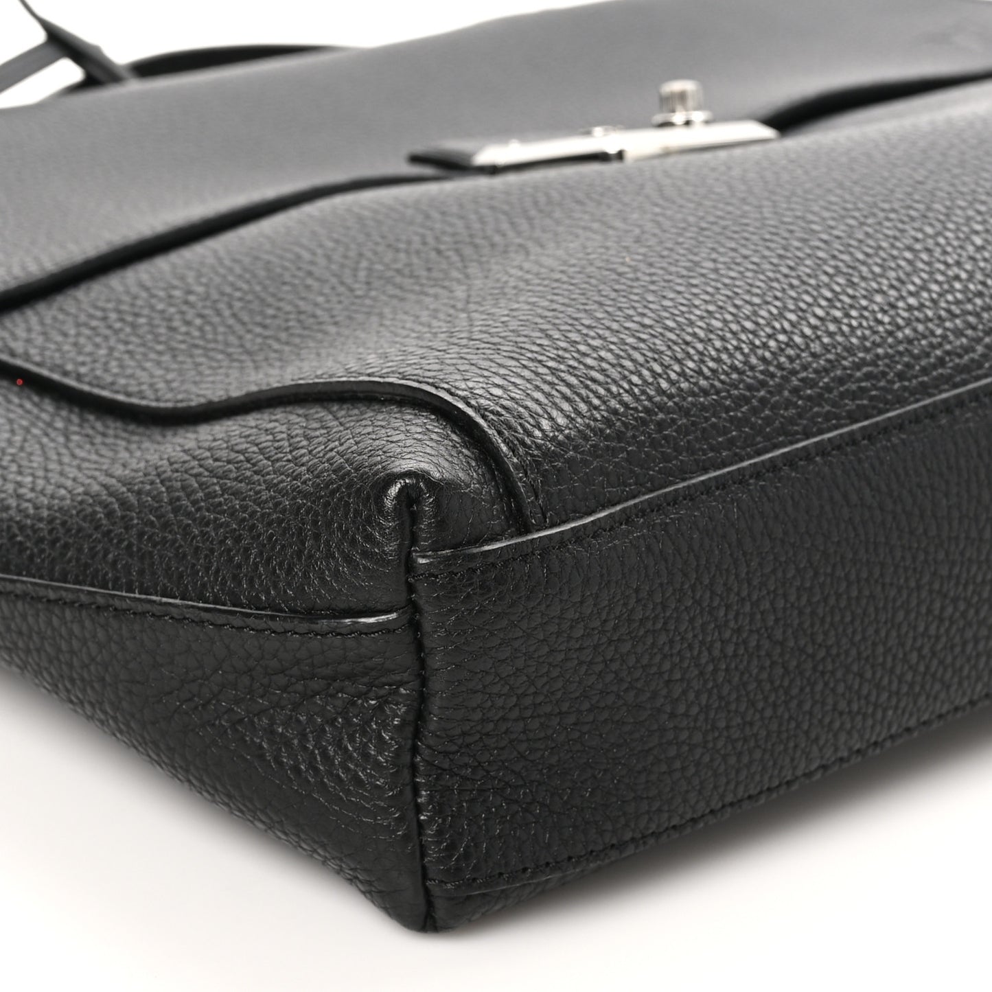 Taurillon Serviette Dorain Briefcase Black