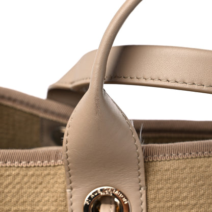 Chanel Mixed Fibers Medium Deauville Tote Beige 14 of 15