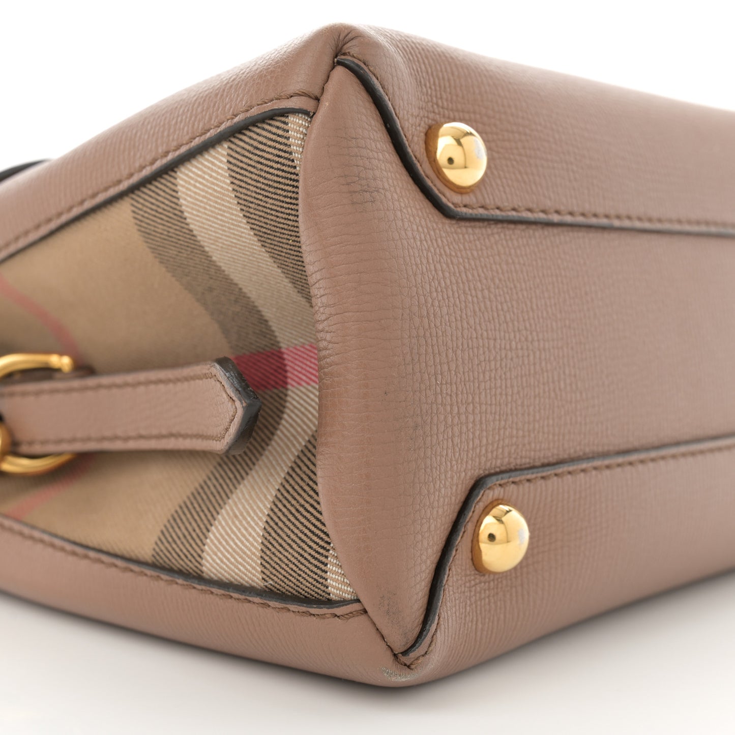 Derby Calfskin House Check Small Camberley Dark Sand