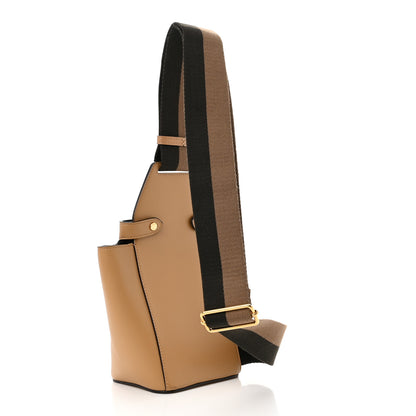 Fendi Vitello Grace Matte Mini Guitar Bag Miele Scuro 3 of 11