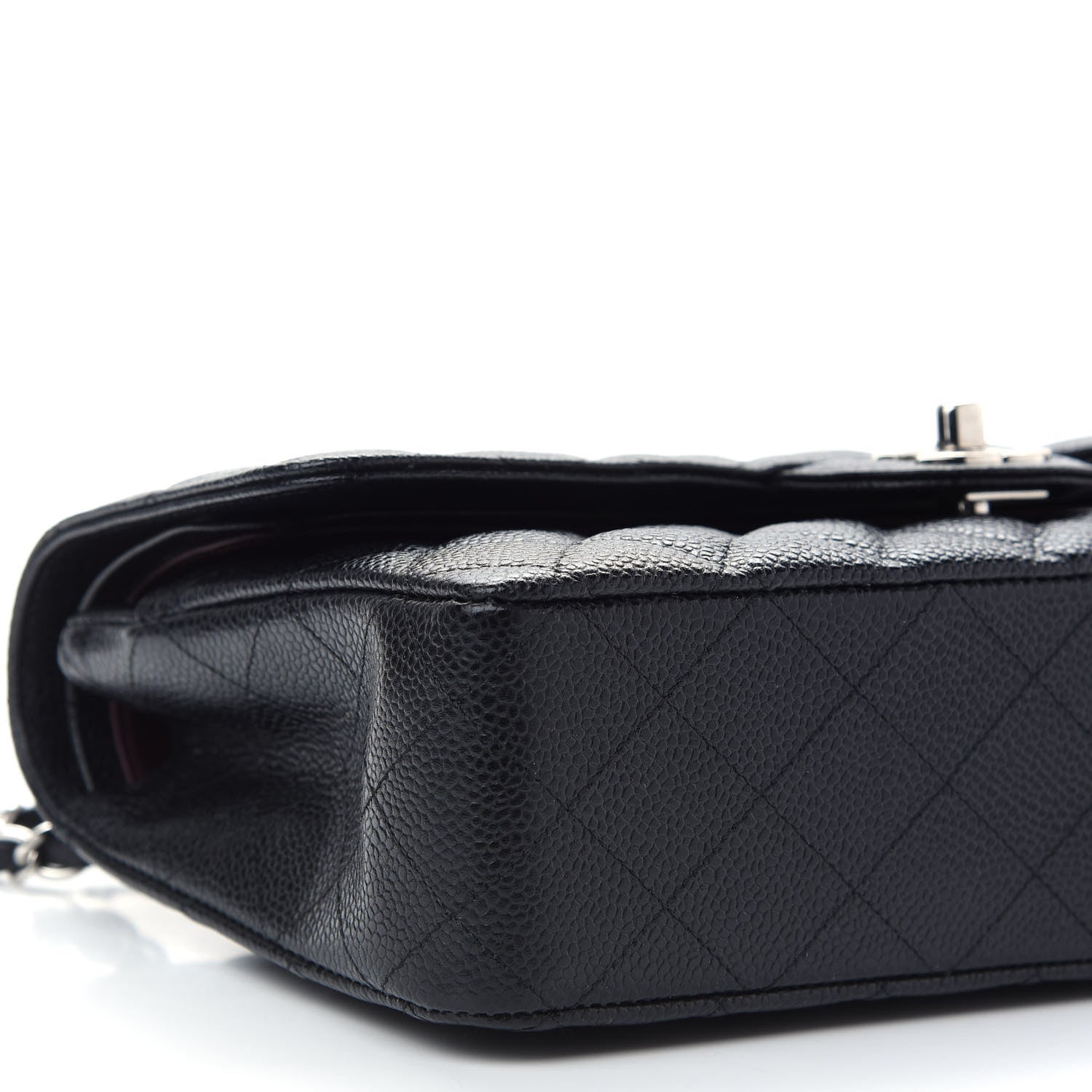 Chanel Caviar Quilted Medium Double Flap Black 6 of 8