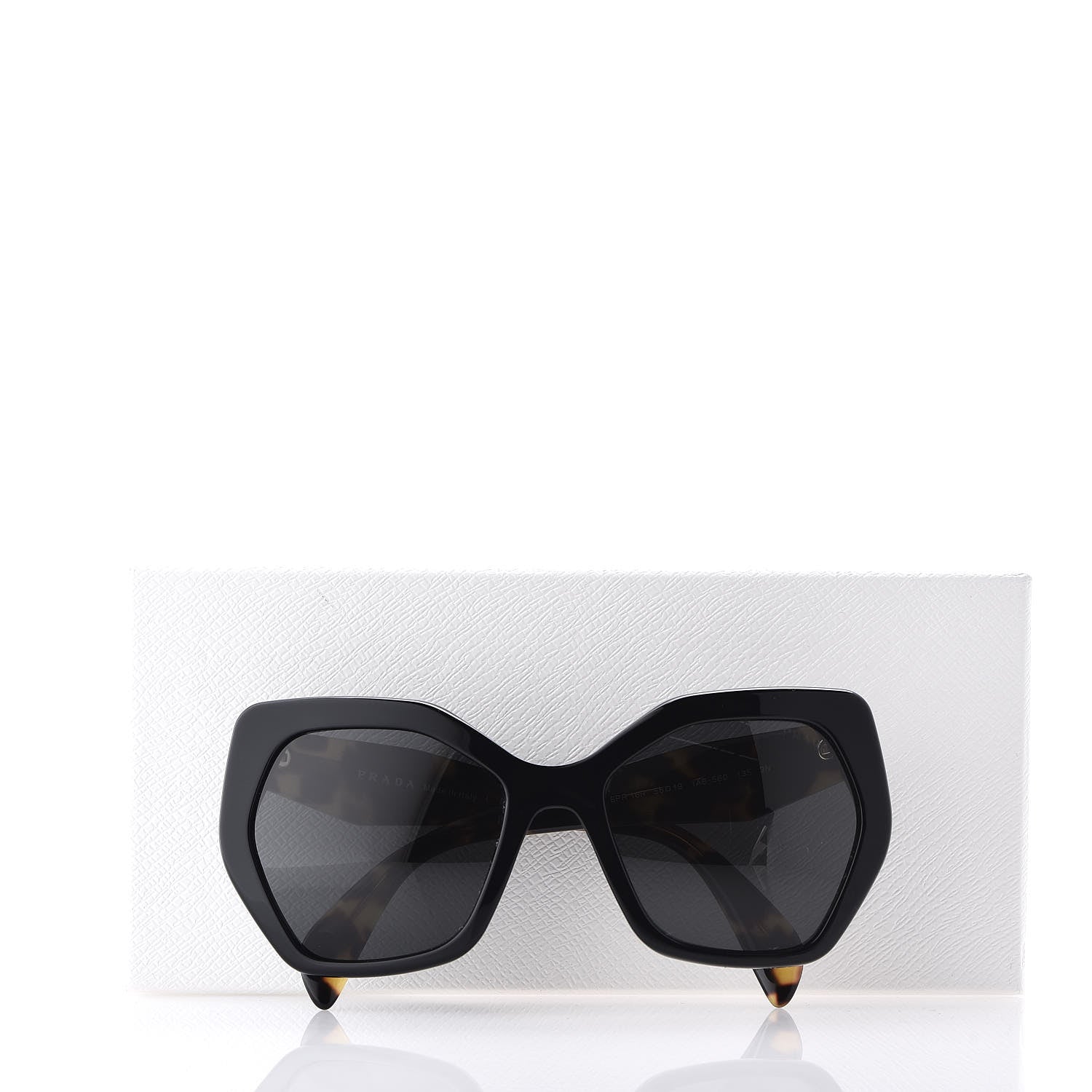 Prada Sunglasses SPR 16R Black Tortoise 9 of 9