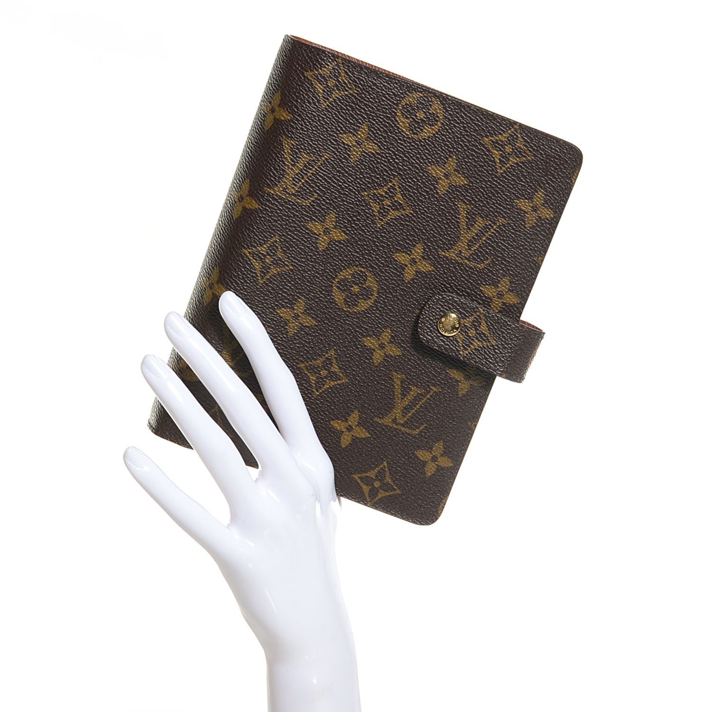 Monogram Medium Ring Agenda Cover