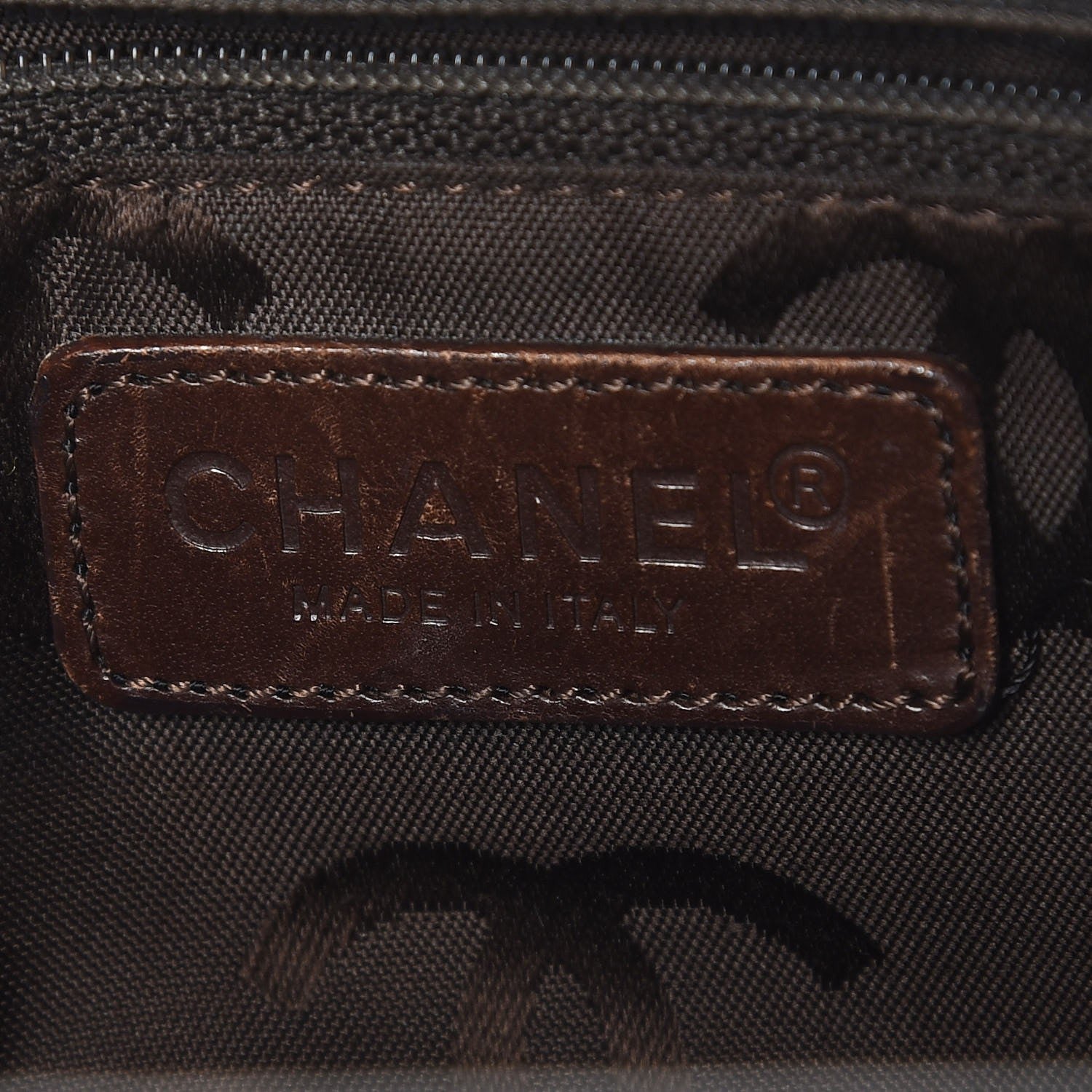 Chanel Caviar CC Shoulder Bag Brown 7 of 14
