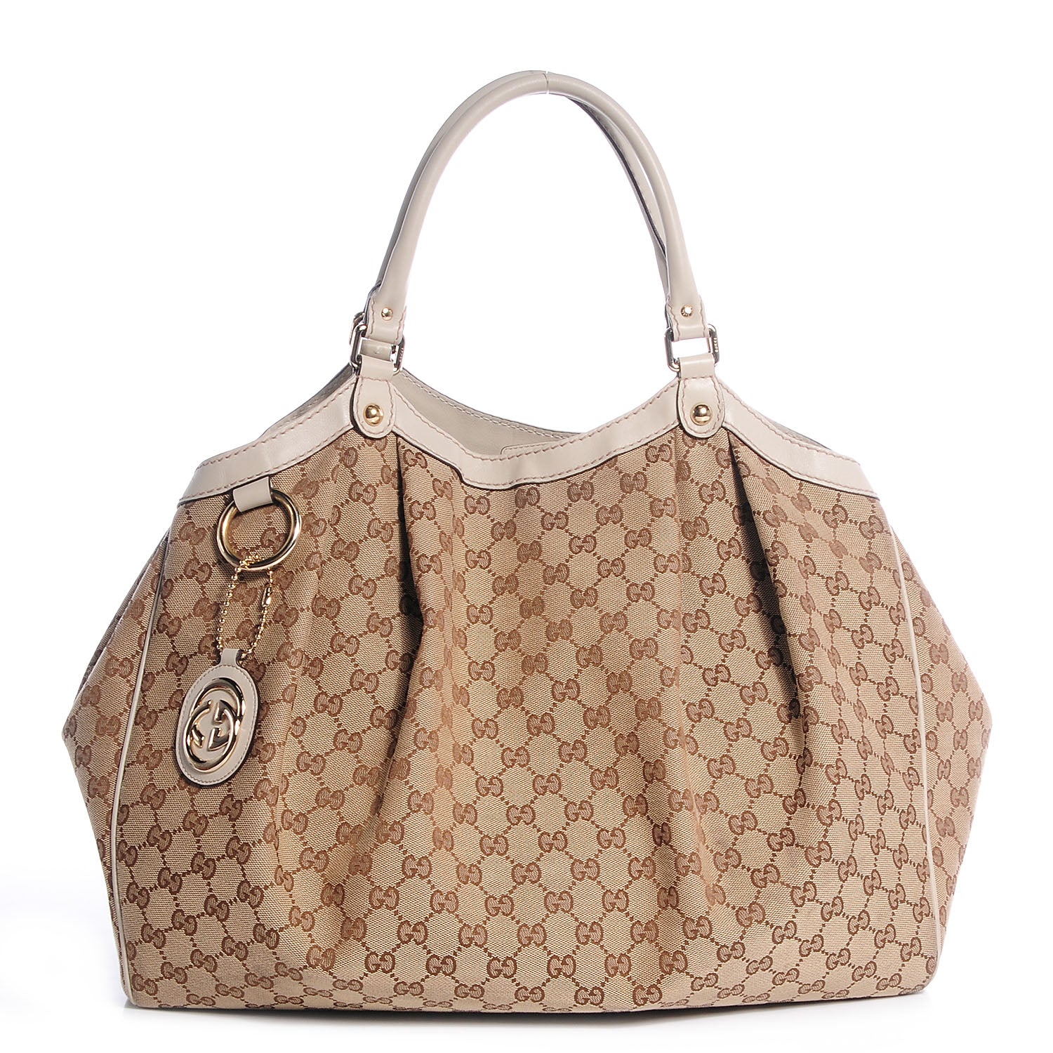 Gucci Monogram Large Sukey Tote Off White 1 of 7