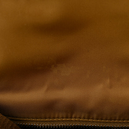 Prada Re-Nylon Saffiano Pocket Double Snap Buckle Shoulder Bag Tabacco 15 of 15