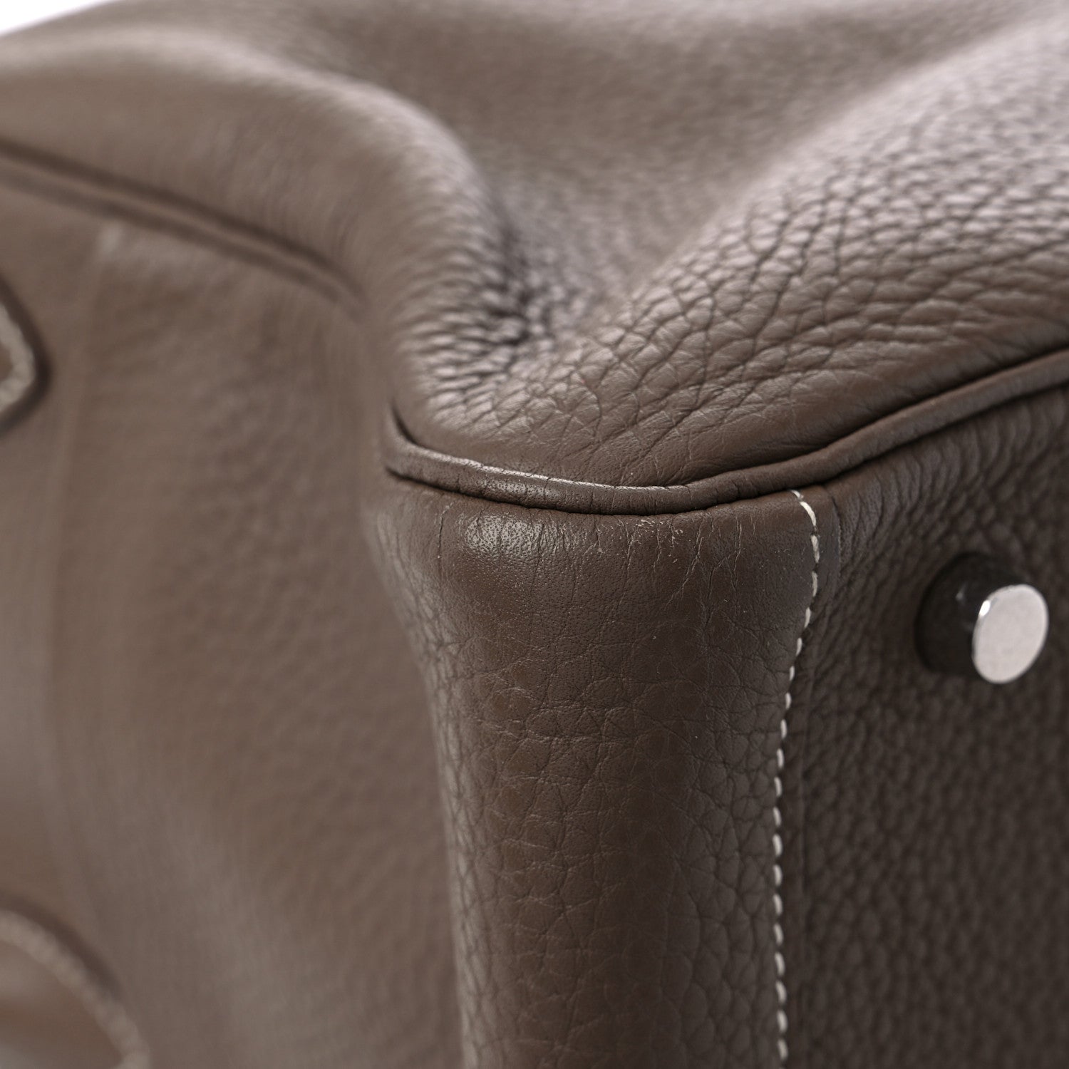 Hermes Taurillon Clemence Lindy 30 Etoupe 10 of 11