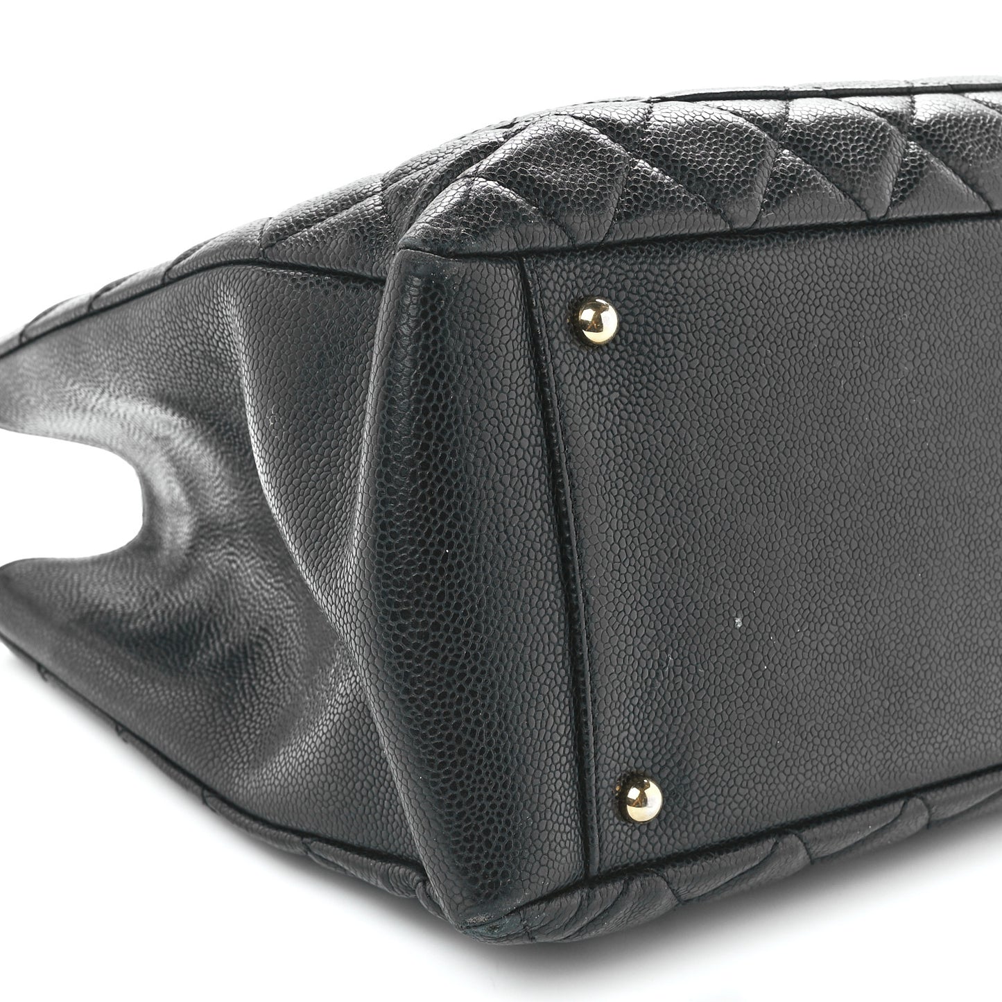 Caviar Quilted XL Grand Shopping Tote GST Black