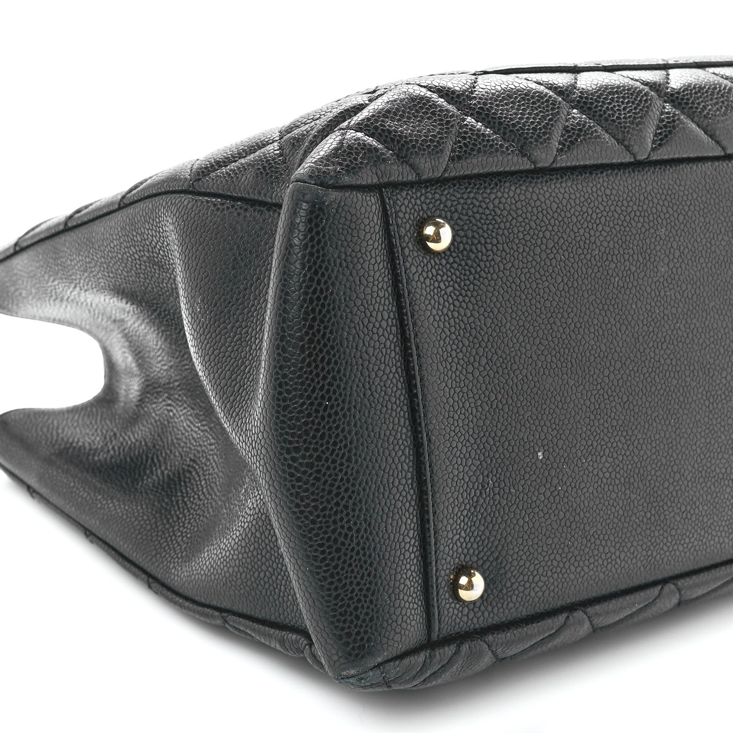 Chanel Caviar Quilted XL Grand Shopping Tote GST Black 11 of 12
