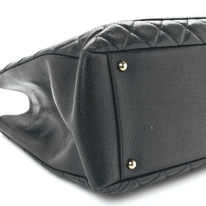 Chanel Caviar Quilted XL Grand Shopping Tote GST Black 11 of 12