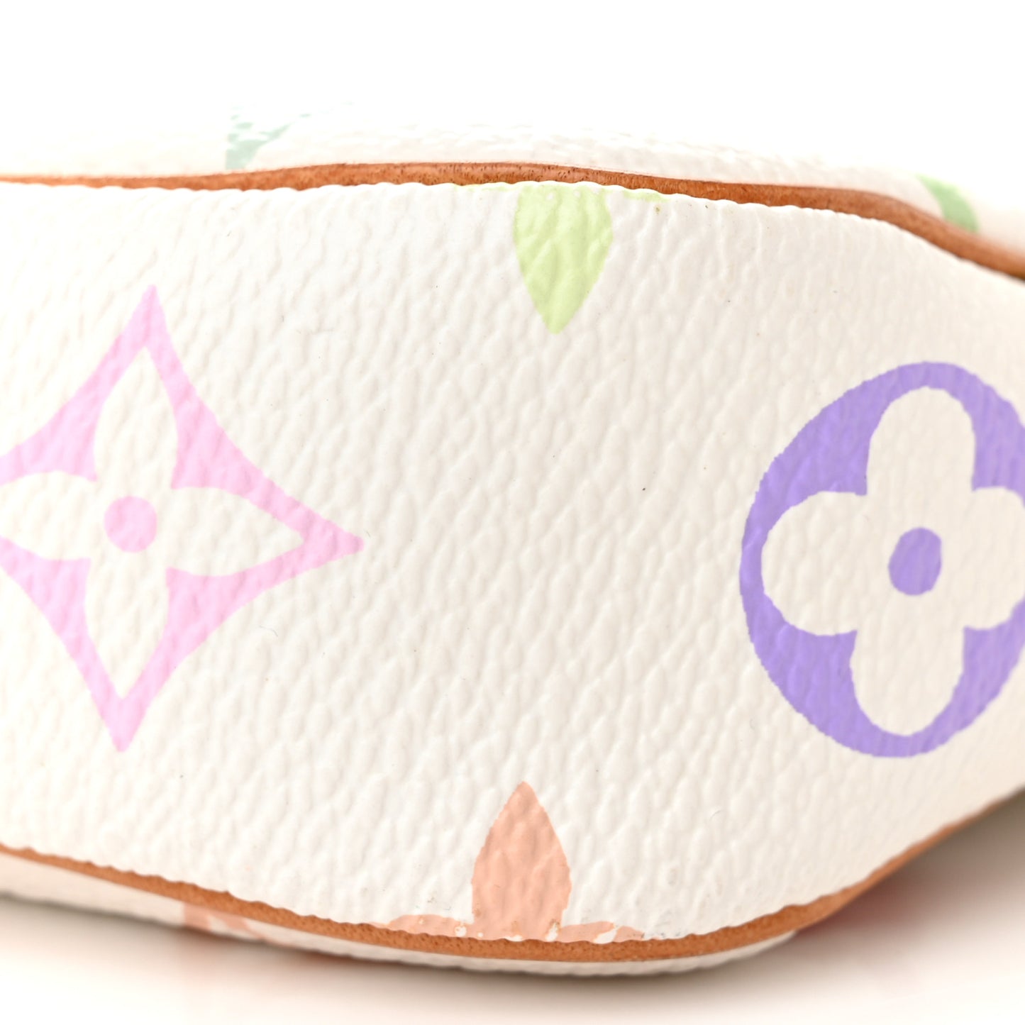 Monogram Multicolor Pochette Accessories White