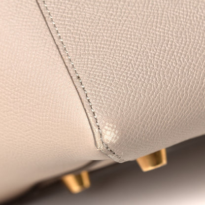 Celine Drummed Calfskin Small Belt Bag Light Taupe 8 of 9