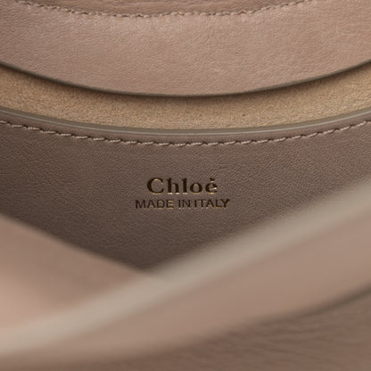 Chloe Small Grain Calfskin Kiss Bag Motty Grey 6 of 11