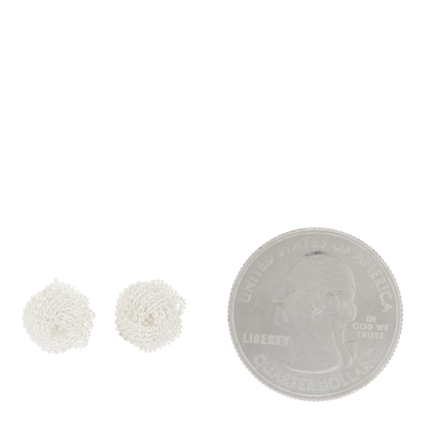 Sterling Silver Twist Knot Earrings