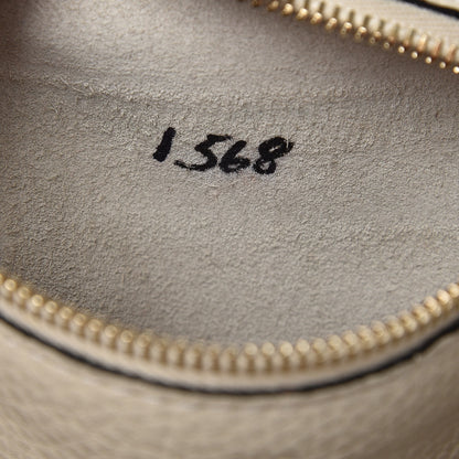 Valentino Garavani Pebbled Calfskin Small Rockstud Flip-Lock Messenger Bag Light Ivory 8 of 8
