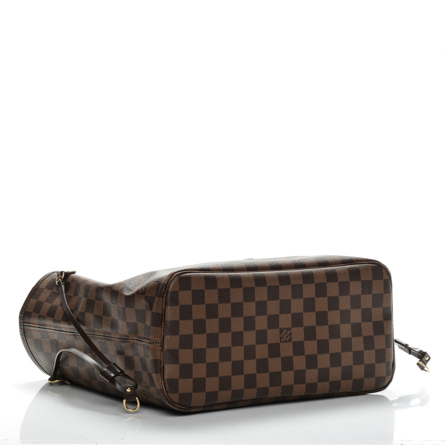 Damier Ebene Neo Neverfull MM Rose Ballerine
