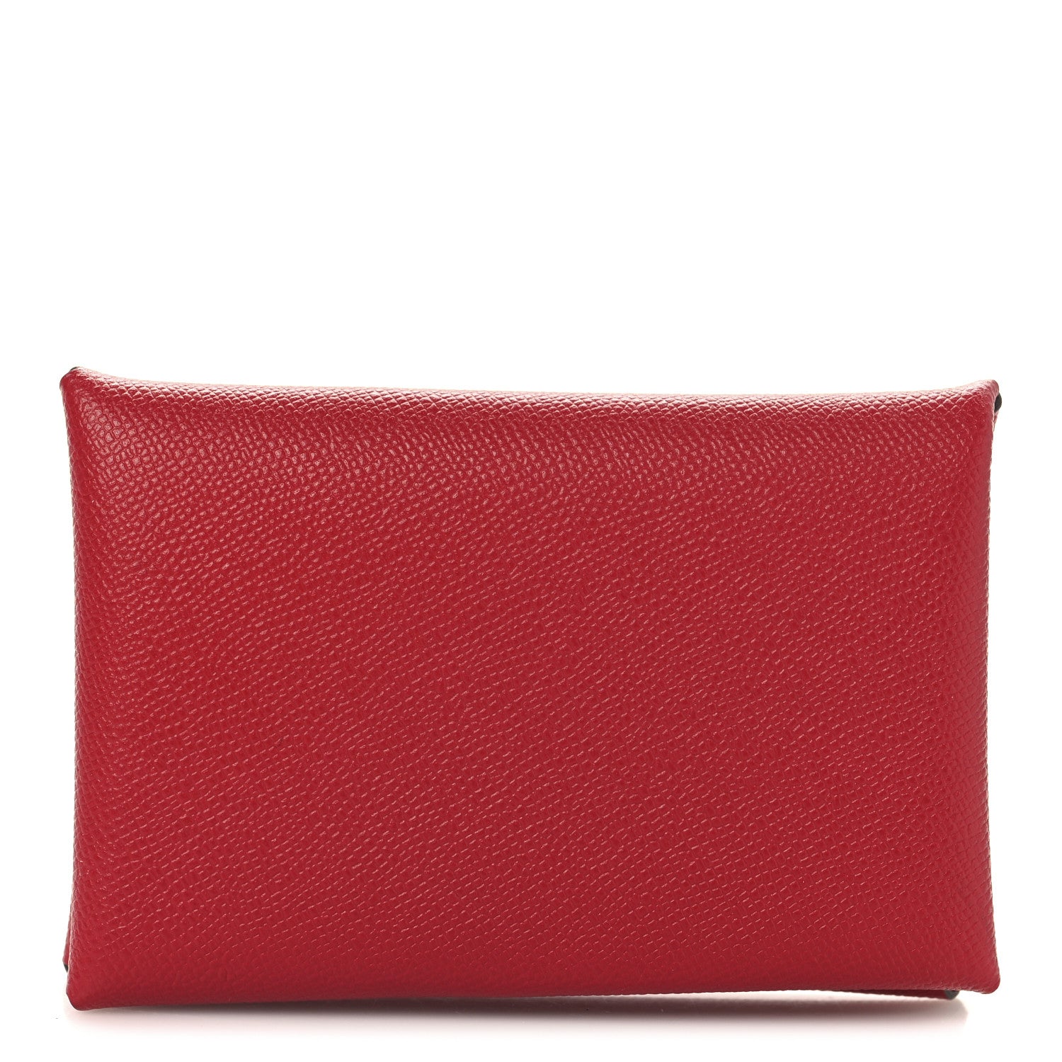Hermes Epsom Calvi Card Case Rubis 1 of 7