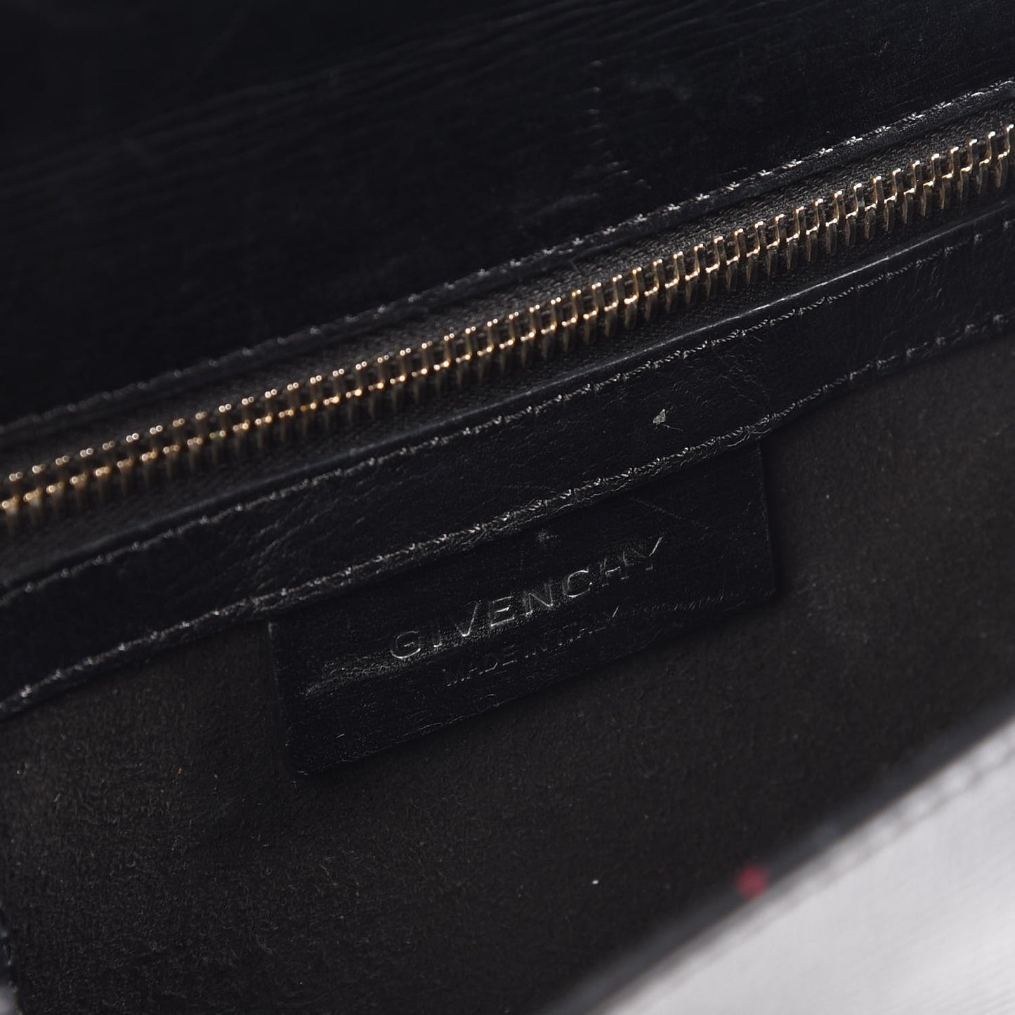 Textured Calfskin Mini Pandora Box Chain Crossbody Bag Black