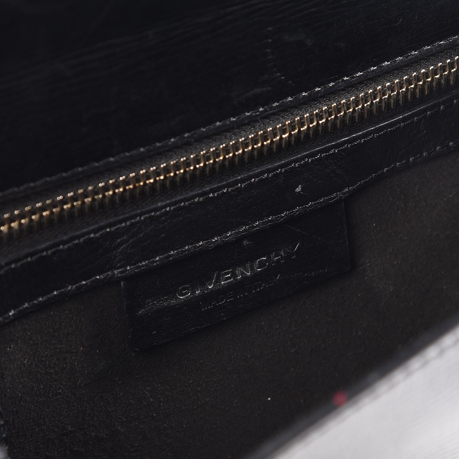 Givenchy Textured Calfskin Mini Pandora Box Chain Crossbody Bag Black 7 of 9