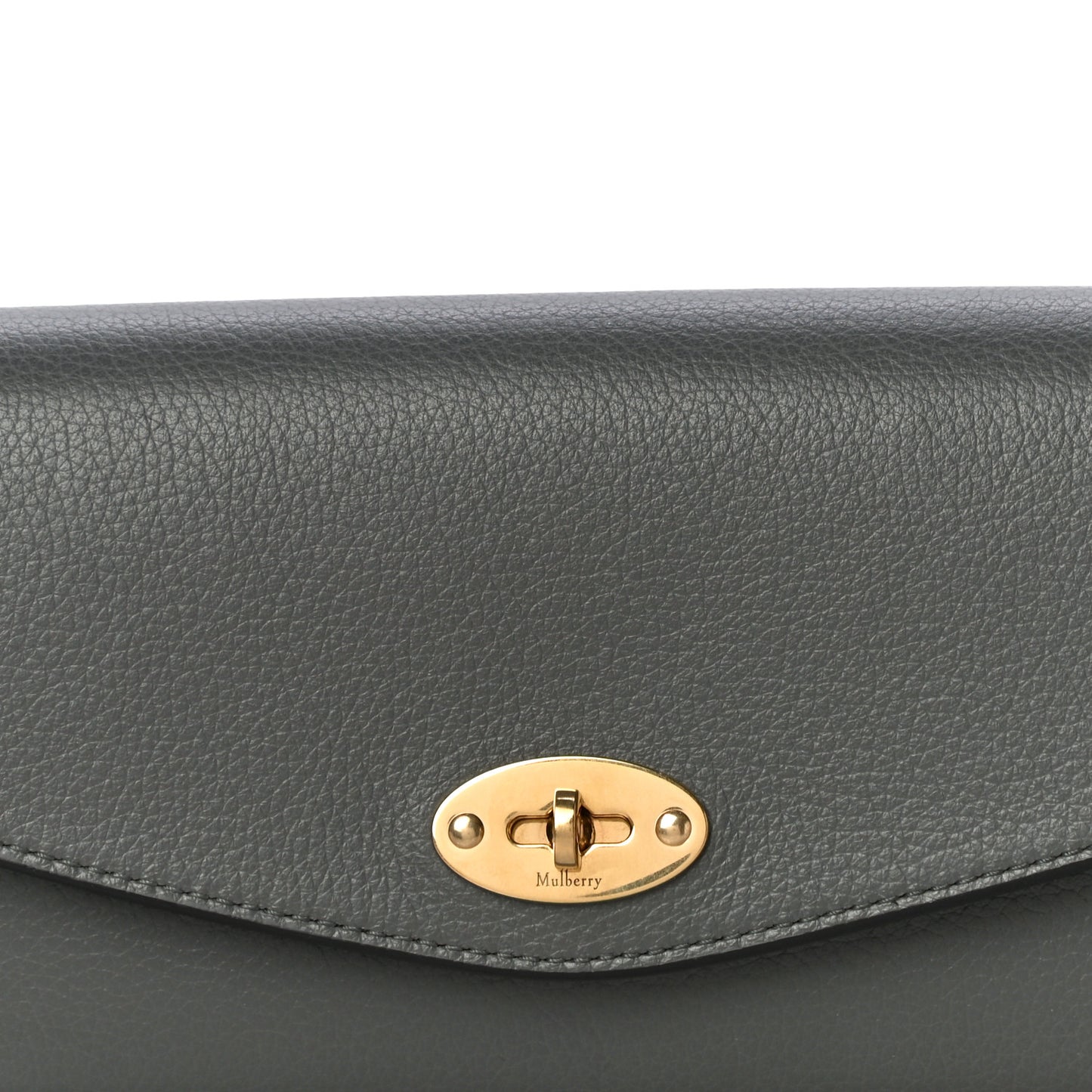 Small Classic Grain Darley Wallet Charcoal
