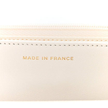 Chanel Caviar Quilted Enamel Coco Casino Wallet On Chain WOC White 7 of 12