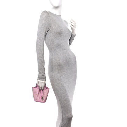 Hermes Swift Micro Lucky Daisy Picotin Lock Mauve Sylvestre 2 of 13