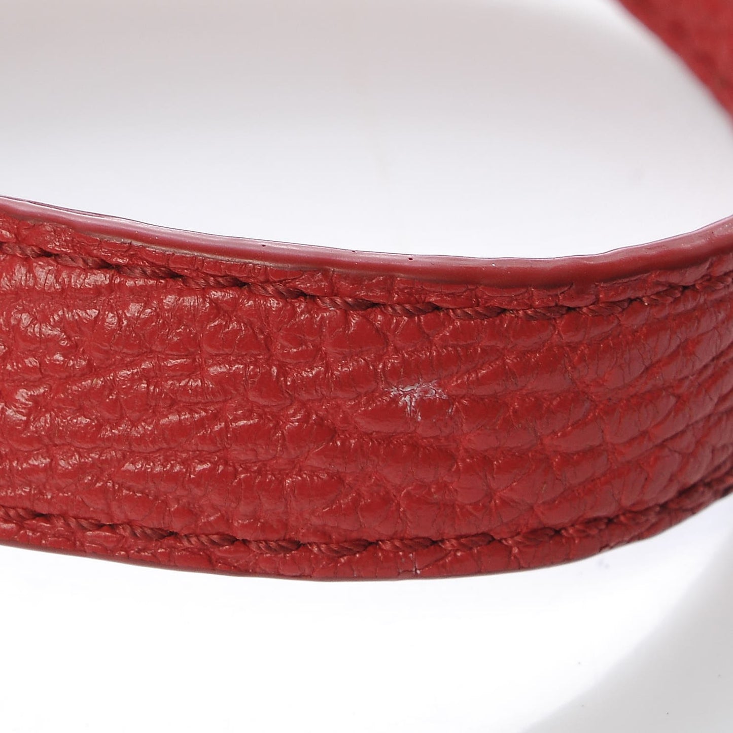 3.1 Textured Calfskin Mini Pashli Satchel Red